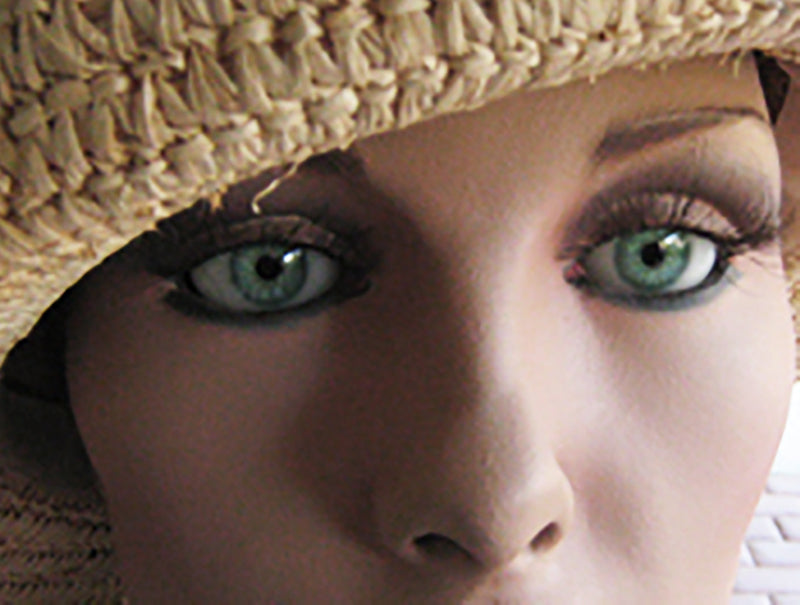 Mannequin and Life Sized Human Doll Eyes