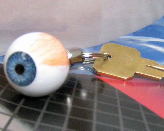Porte-clés globe oculaire