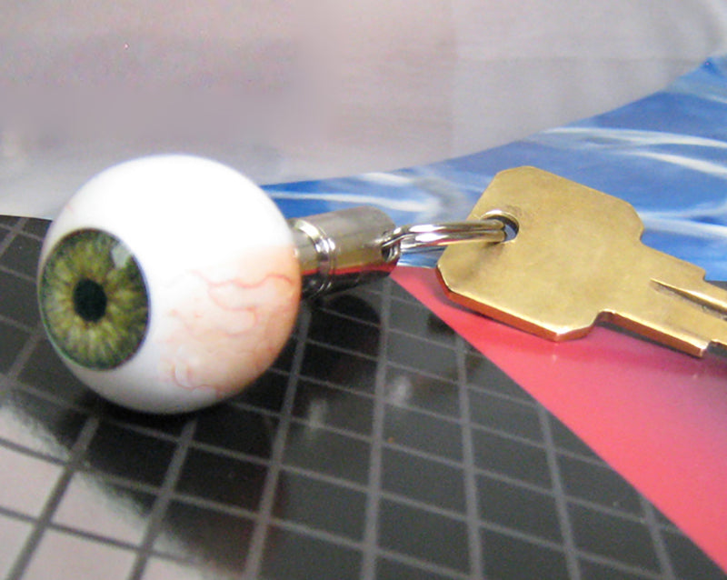 Porte-clés globe oculaire