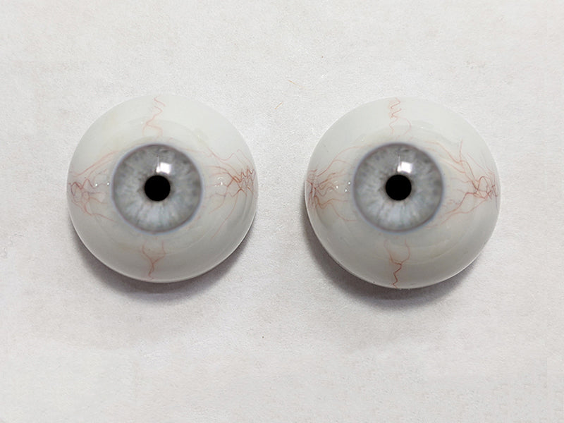 Yeux animatroniques très réalistes avec vaisseaux et veines 28 mm