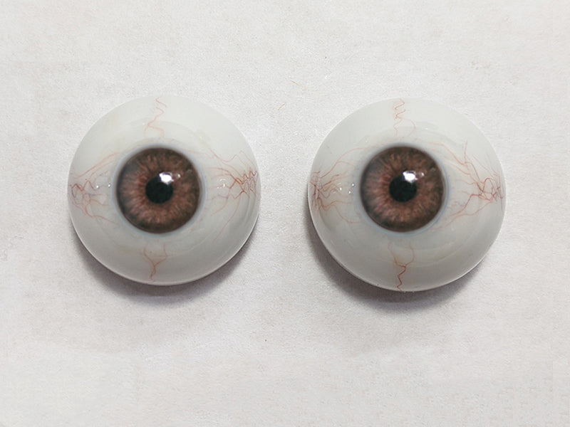 Yeux animatroniques très réalistes avec vaisseaux et veines 28 mm