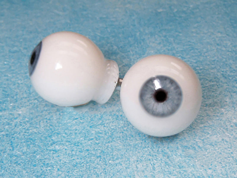 Yeux en verre acrylique humains 27 mm
