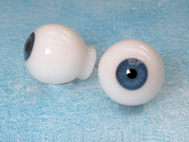 Yeux en verre acrylique humains 27 mm
