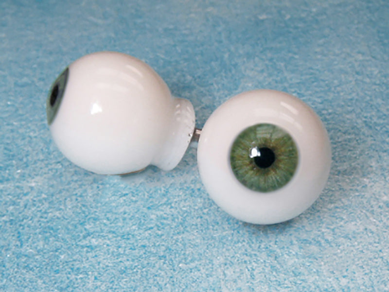 Yeux en verre acrylique humains 27 mm