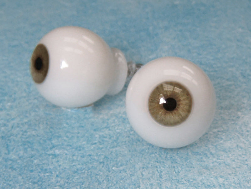 Yeux en verre acrylique humains 27 mm