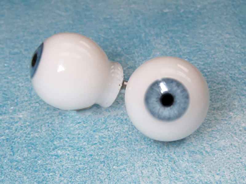 Yeux en verre acrylique humains 27 mm